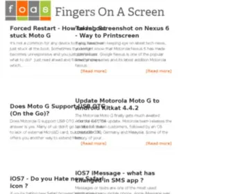 Fingersonascreen.com(Click) Screenshot