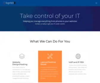 Fingertech.us(VoIP communications) Screenshot