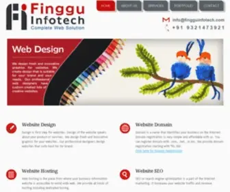 Fingguinfotech.com(Finggu Infotech) Screenshot