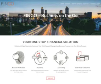 Fingo.co.za(Business Software) Screenshot