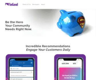 Fingoal.com(FinGoal Corporate Home) Screenshot