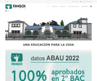 Fingoi.com(Educación) Screenshot