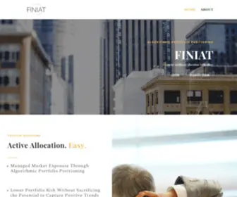 Finiat.com(Finiat Asset Management) Screenshot