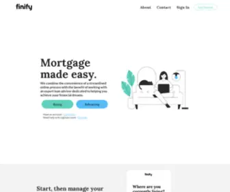 Finify.com(Mortgage Made Easy) Screenshot