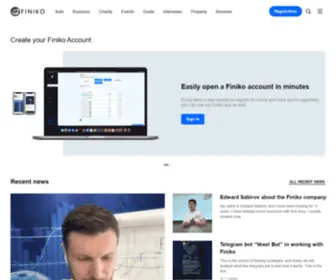 Finikoblog.com(News, Analysis, Reviews) Screenshot