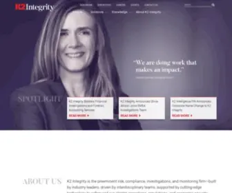 Finintegrity.com(K2 Integrity) Screenshot