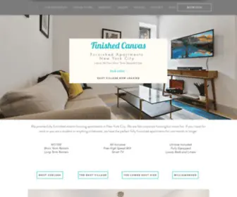 Finishedcanvas.com(Furnished Rental Apartments) Screenshot