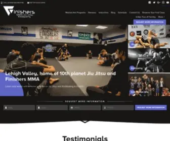 Finishersmma.com(Lehigh Valley Jiu Jitsu) Screenshot