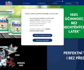 Finishinfo.cz(Čistící a mycí prostředky do myčky) Screenshot
