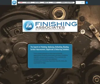 Finishingassociates.com(Surface Finishing Company) Screenshot