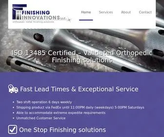 Finishinginnovations.com(Finishing Innovations LLC) Screenshot