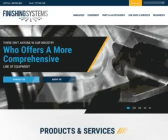 Finishingsystems.com(Finishing Systems) Screenshot