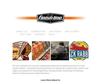 Finishlinecreative.com(Finishline Creative Group) Screenshot