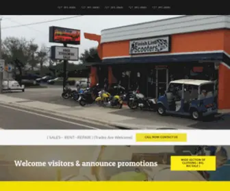 Finishlinescooters.com(Finishline Scooters .Com) Screenshot