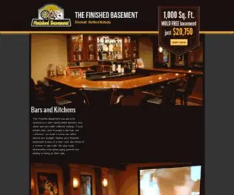 Finishourbasement.com(The Finished Basement) Screenshot