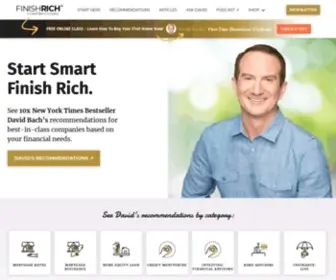 Finishrich.com(David Bach) Screenshot