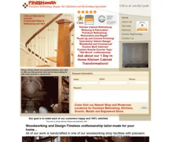 Finishsmith.com(Furniture Kitchen Cabinet Refinishing) Screenshot