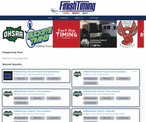Finishtiming.com(Track & Field) Screenshot