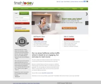 Finishtodaytrafficschool.com(Fast and Easy) Screenshot