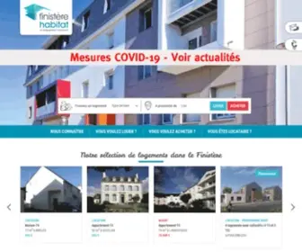 Finisterehabitat.fr(Finistère Habitat (ex Habitat 29)) Screenshot