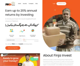 Finjainvest.com(Finja Invest) Screenshot