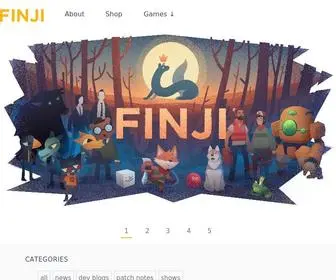 Finji.co(Games) Screenshot