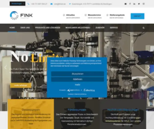 Finkct.de(Tec GmbH) Screenshot