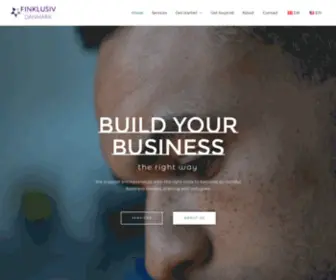 Finklusiv.dk(Start your business the right way) Screenshot