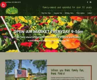 Finksfarm.com(Fink's Country Farm) Screenshot