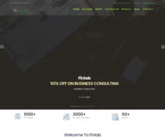 Finlab.in(Tax consulting) Screenshot