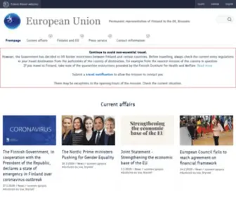 Finland.eu(Frontpage) Screenshot