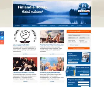 Finlandiahotels.fi(Finlandia Hotels) Screenshot