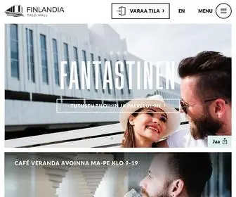 Finlandiatalo.fi(Uniikki kongressien ja tapahtumien keskus) Screenshot