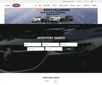 Finleybuickgmc.com(Finley Buick GMC) Screenshot