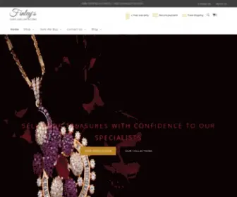 Finleyscanada.com(Finley's Estate Jewellery & Coins) Screenshot