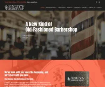 Finleysformen.com(Finley's Barbershop) Screenshot