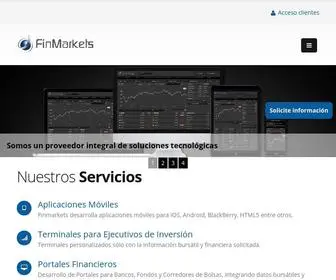 Finmarketslive.cl(Finmarkets SPA Chile) Screenshot