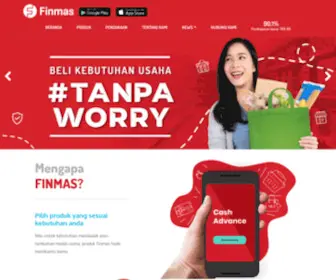 Finmas.co.id(PT. Oriente Mas Sejahtera (FINMAS)) Screenshot