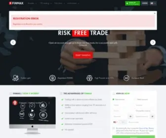 Finmaxbo.com(Binary Options Trading Online) Screenshot