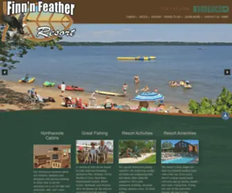 Finn-N-Feather.com(MN Family Vacation) Screenshot