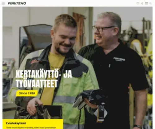 Finn-Teho.fi(Kertakäyttö) Screenshot