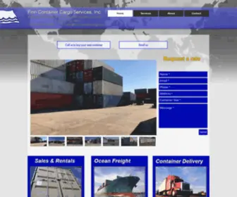 Finncontainercargo.com(Finn Container Cargo Services) Screenshot