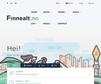 Finnealt.no(UISP) Screenshot