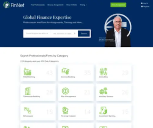 Finnet.co.in(Hire Domain Expert For Your Business) Screenshot