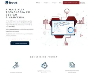 Finnet.com.br(Gestão financeira da sua empresa) Screenshot