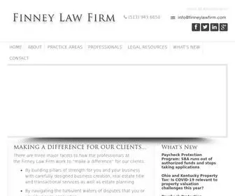 Finneylawfirm.com(Finney Law Firm) Screenshot