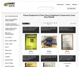 Finneyparts.us(Finney Equipment and Parts) Screenshot