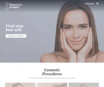 Finnface.com(Board-certified plastic surgeon Dr. Finn) Screenshot