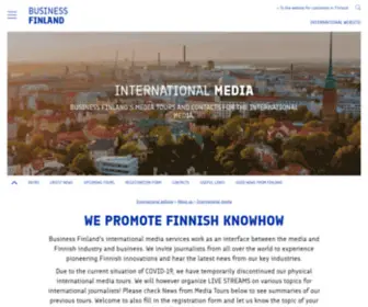 Finnfacts.fi(For International Media) Screenshot