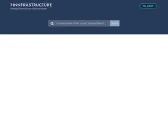 Finnfrastructure.com(Stock Analysis Application) Screenshot